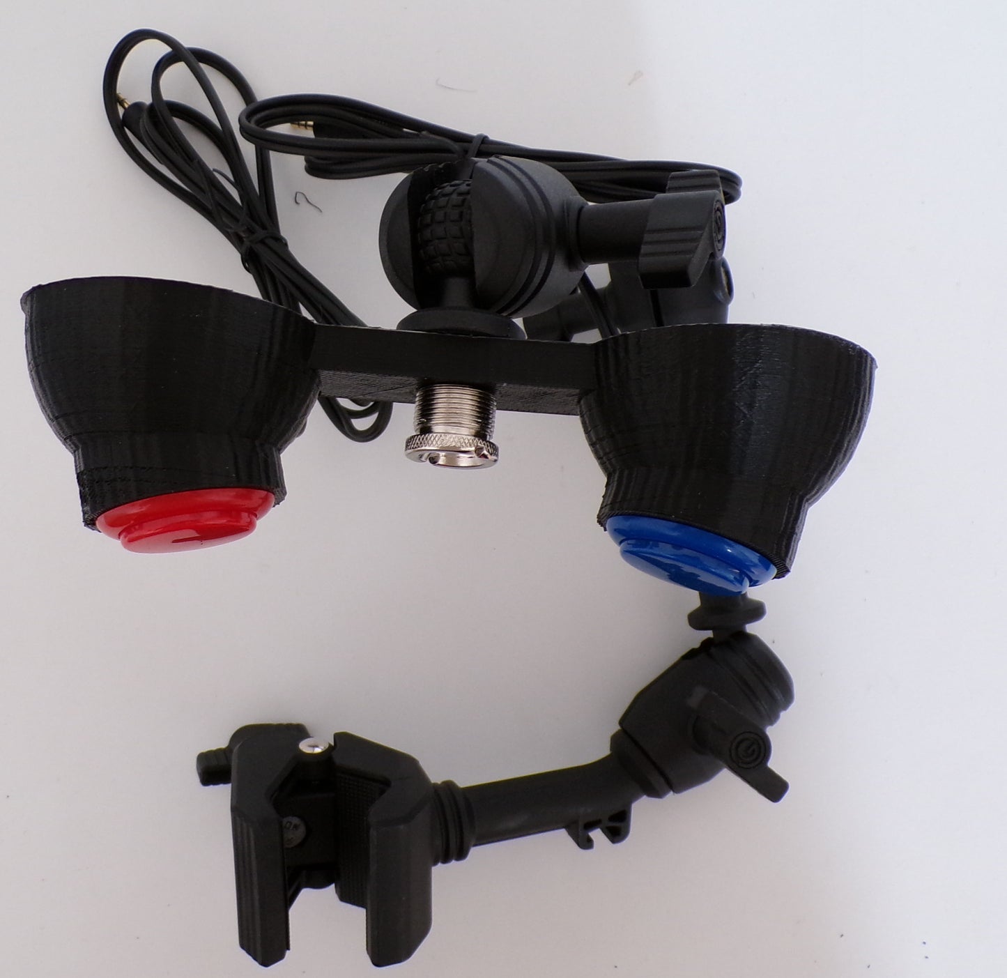 Double mounting arm for Logitech switch