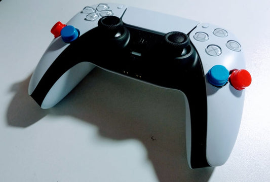 PS5 Dualsense controller with triggers on it