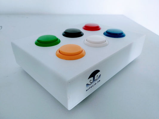 Hitclic 6 button box