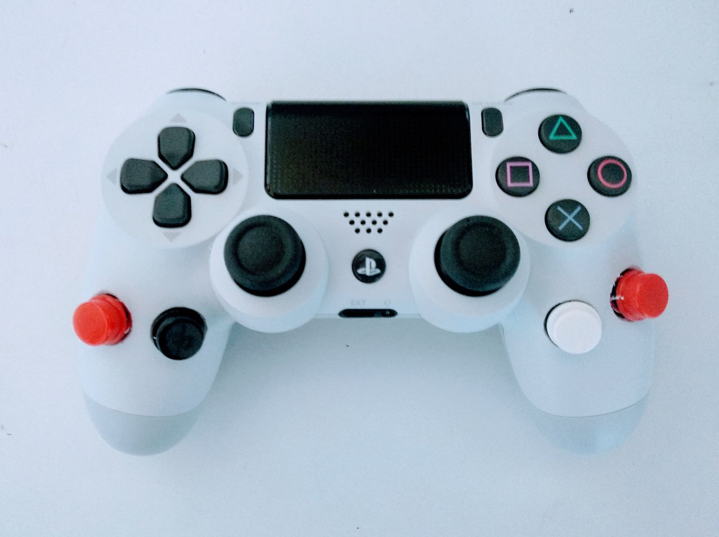 Manette PS4 gachettes dessus