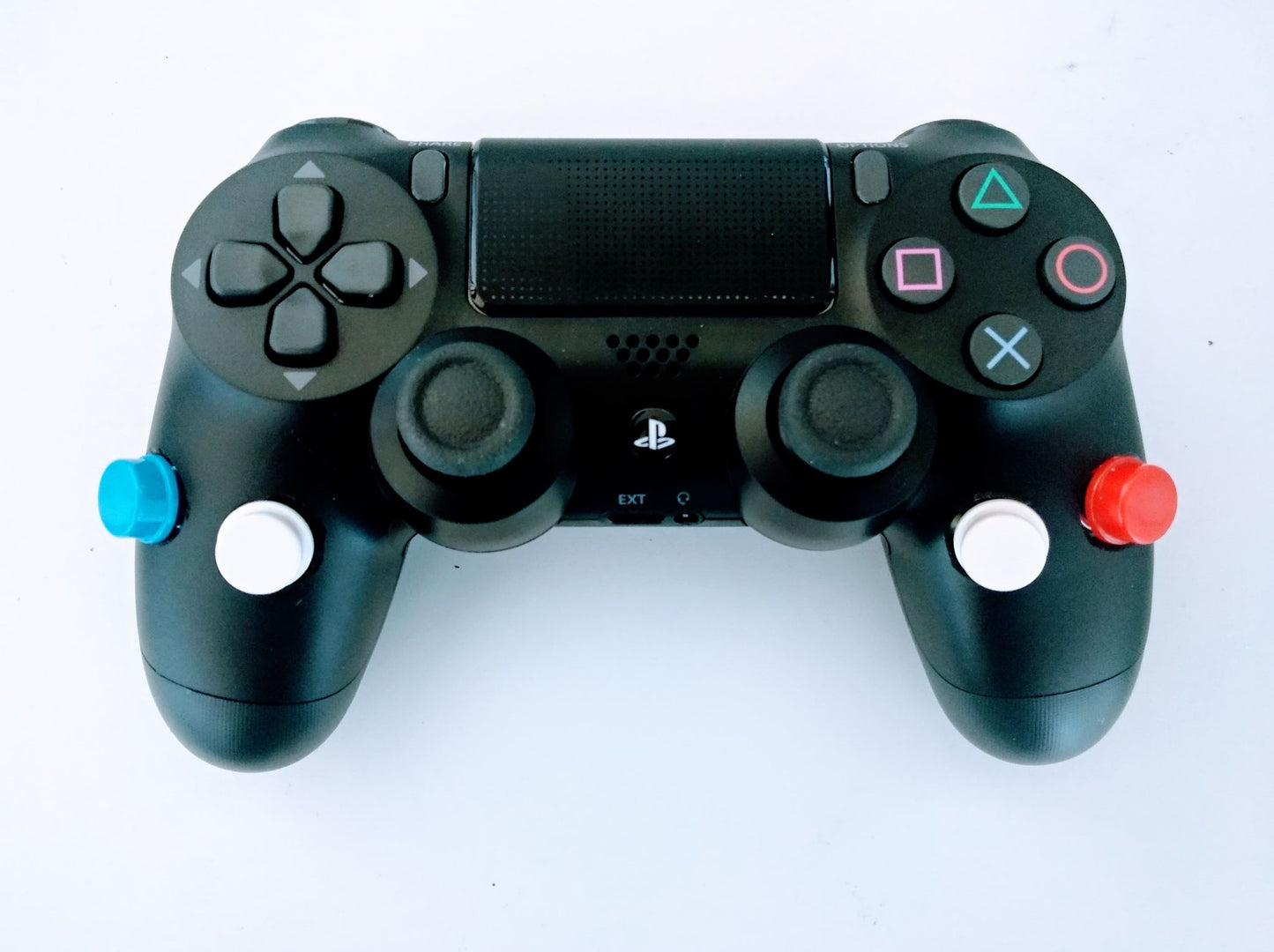 Manette PS4 gachettes dessus