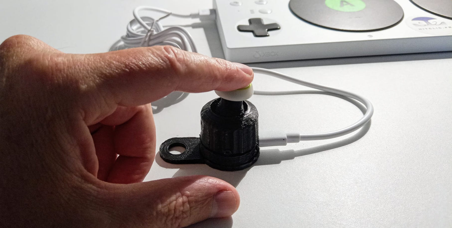 Ultra sensitive 4-switches USB joystick