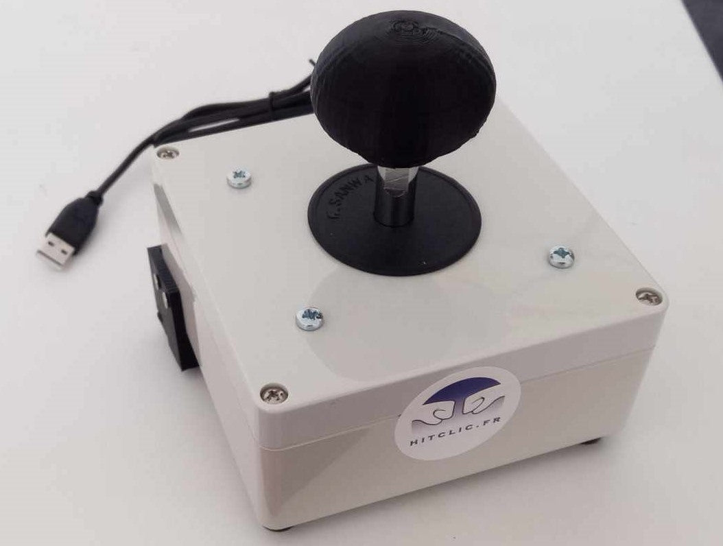 USB analog joystick - for the foot