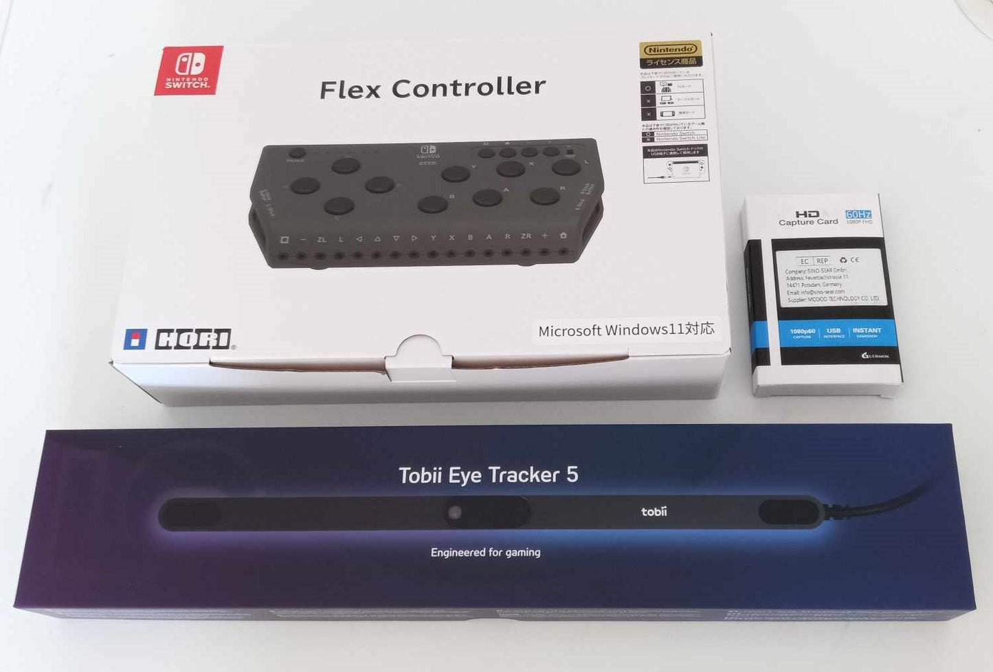 The Eye Control + Flex Controller pack for Nintendo Switch