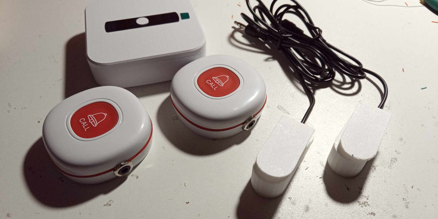 Alarm bell with switch