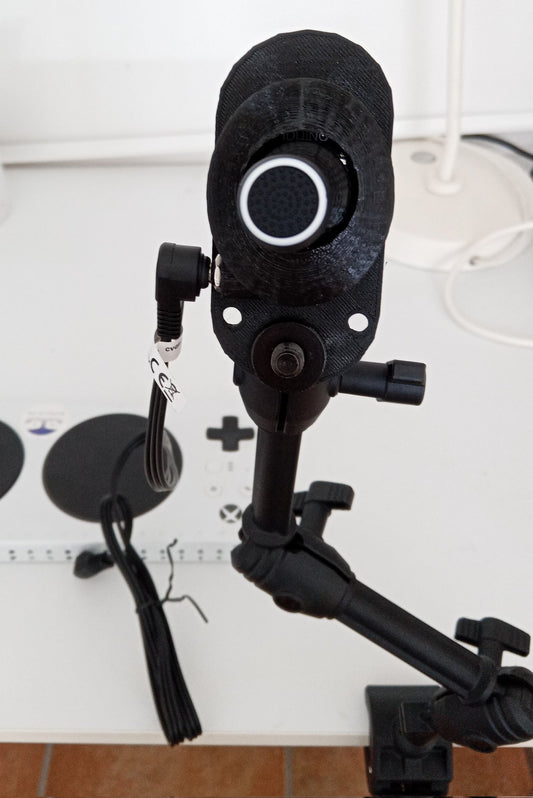 Analogue joystick for mouth - with fixing arm 40 cm