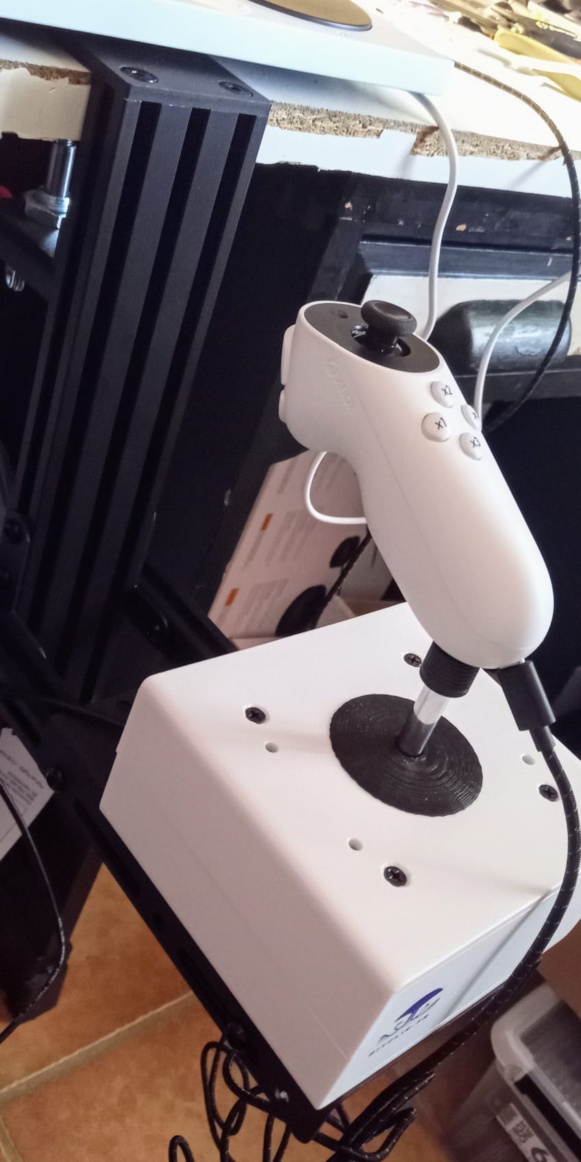 Support and joystick for Xbox Adaptive Joystick