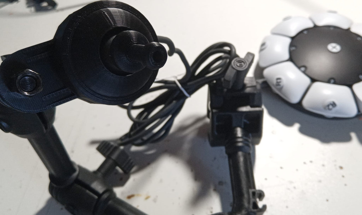 Analog joystick for mouth - with fixing arm 40 cm