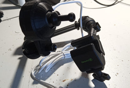 Analog joystick for mouth - with fixing arm 40 cm