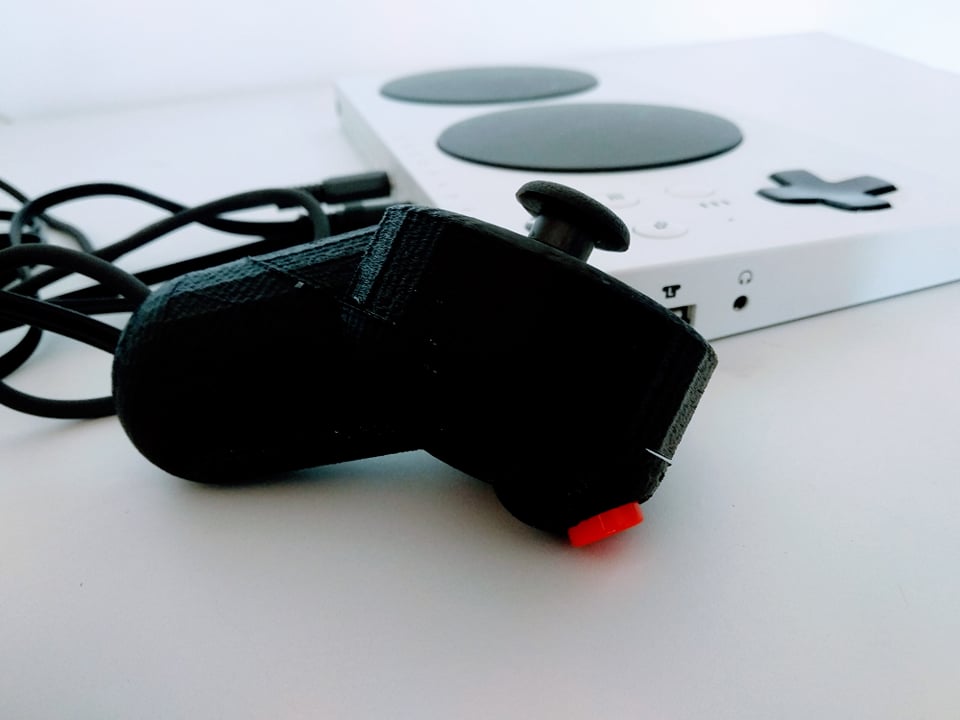 Analog joystick with 1 click - Xbox Adaptive socket