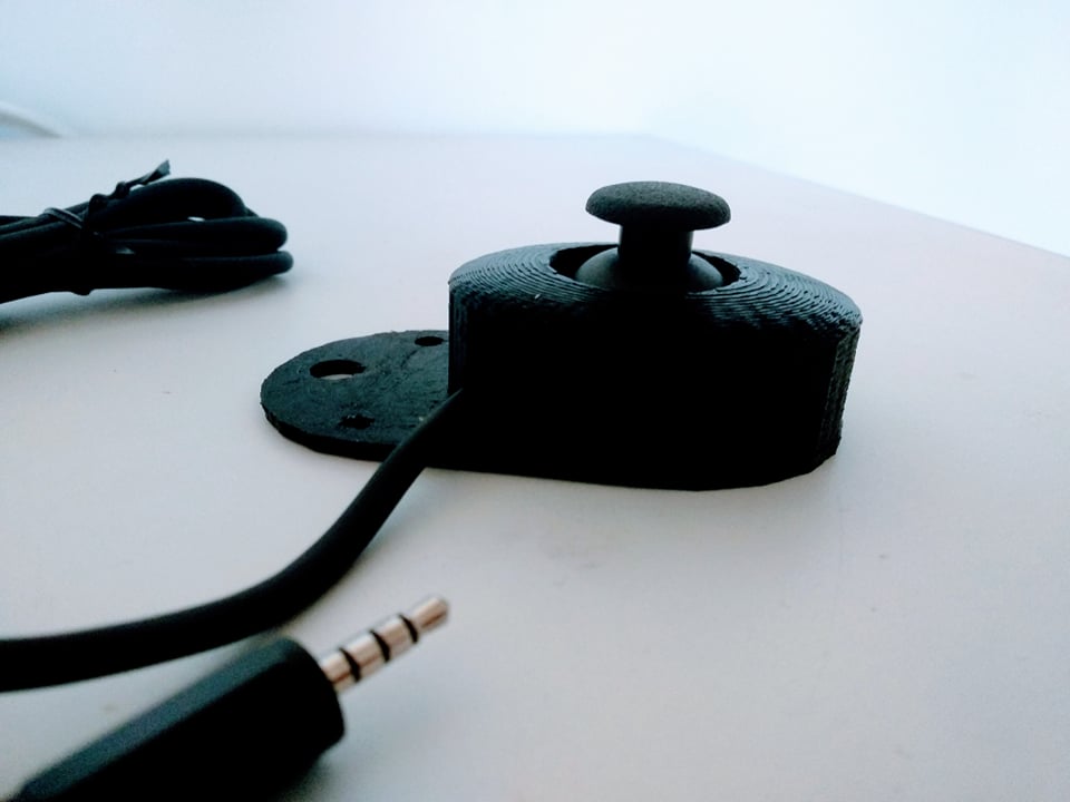Mushroom analog joystick - jack socket