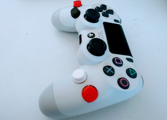 PS4 controller with triggers on it