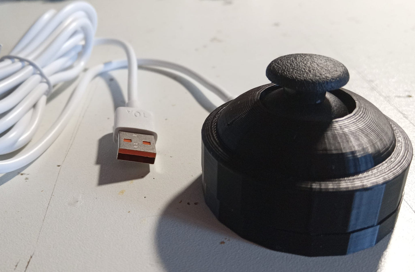 Mushroom analog joystick - jack socket