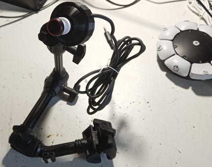 Analog joystick for mouth - with fixing arm 40 cm