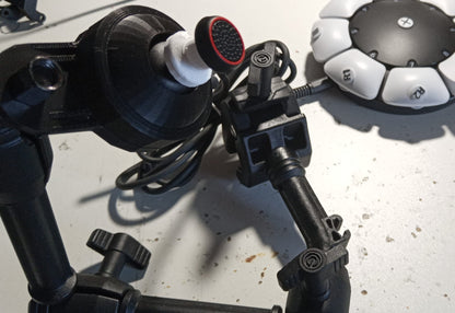 Analog joystick for mouth - with fixing arm 40 cm