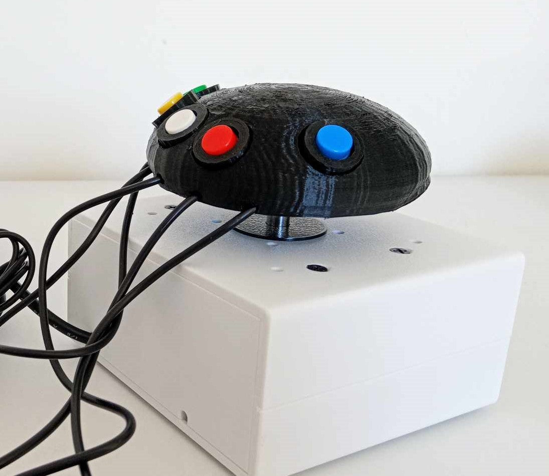 360 USB Analog Joystick - Handle with 5 Built-in switches