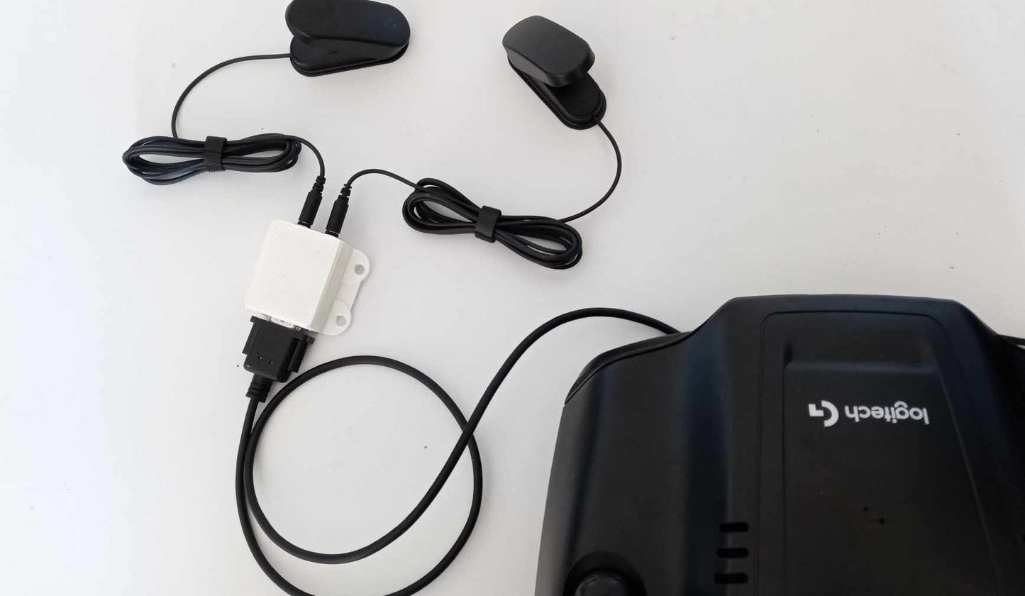 Adaptateur Logitech mini pédales