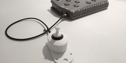 Analog joystick stem - jack socket