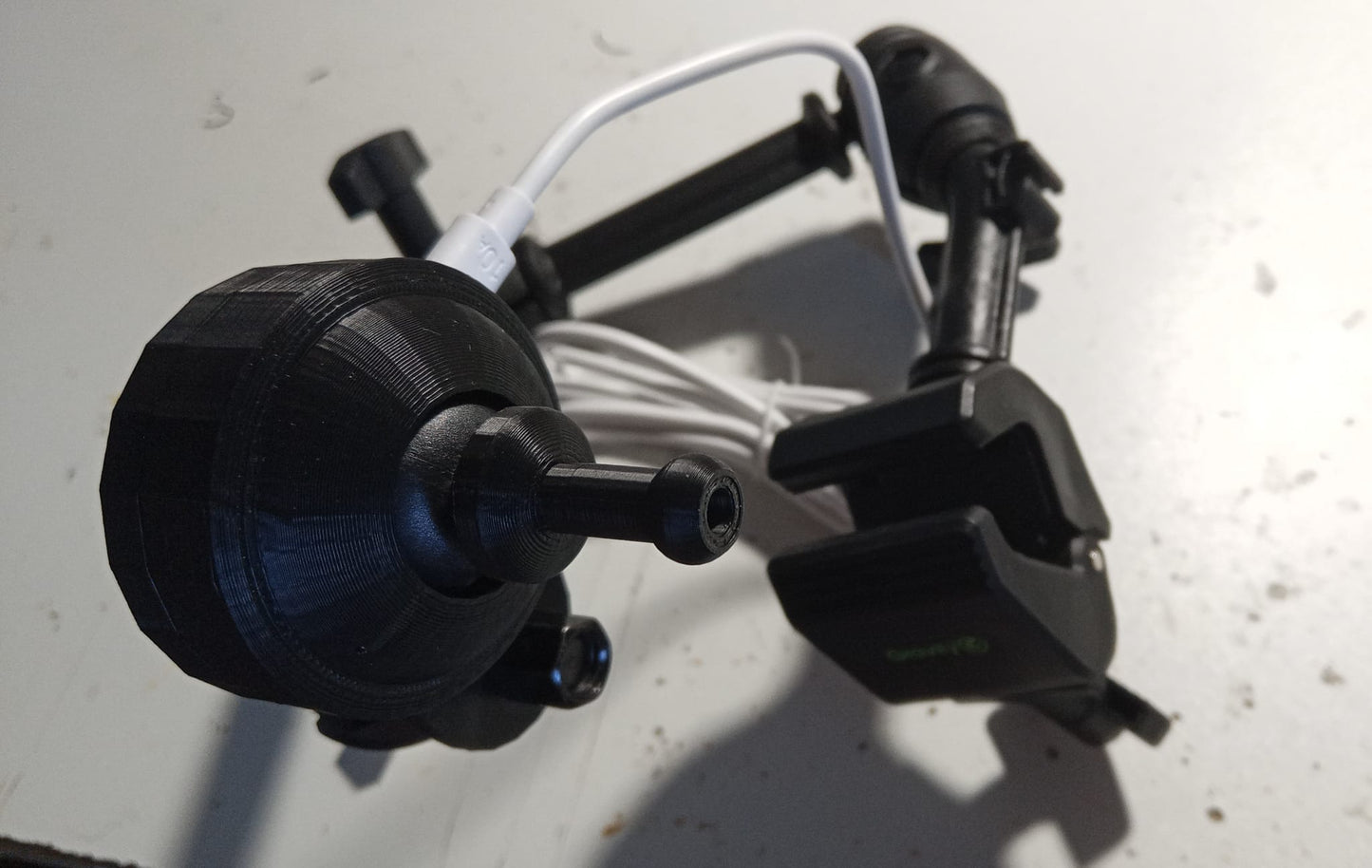 Analog joystick for mouth - with fixing arm 40 cm