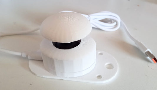 Large mushroom analog joystick - jack socket