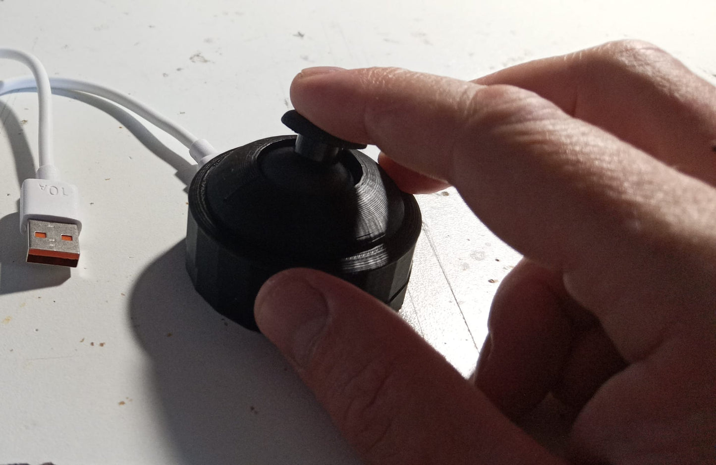 Mushroom analog joystick - jack socket