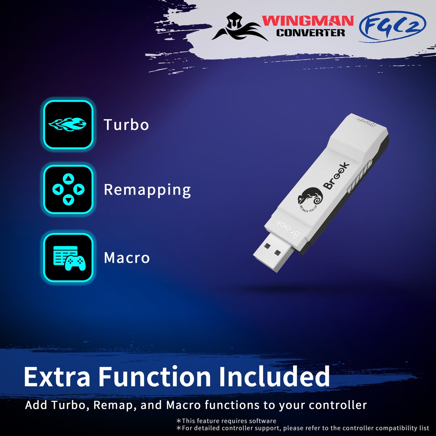 Brook Wingman FGC2 Converter