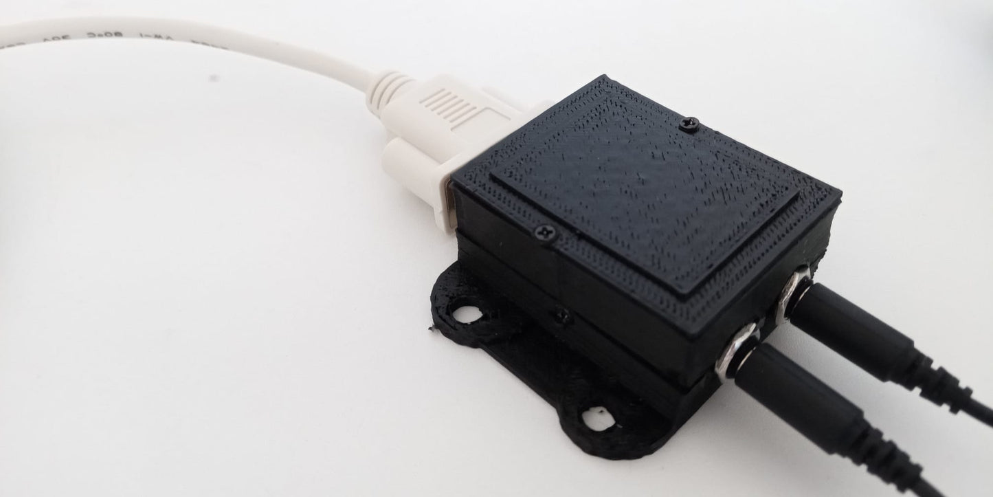 Mini manual pedals for Simracing steering wheel