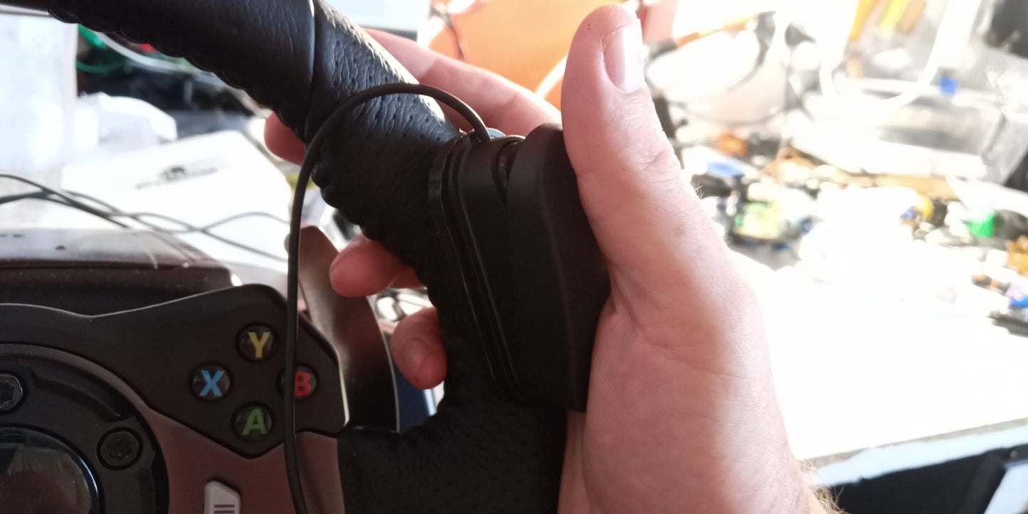Mini manual pedals for Simracing steering wheel