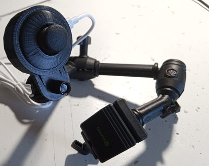 Analog joystick for mouth - with fixing arm 40 cm