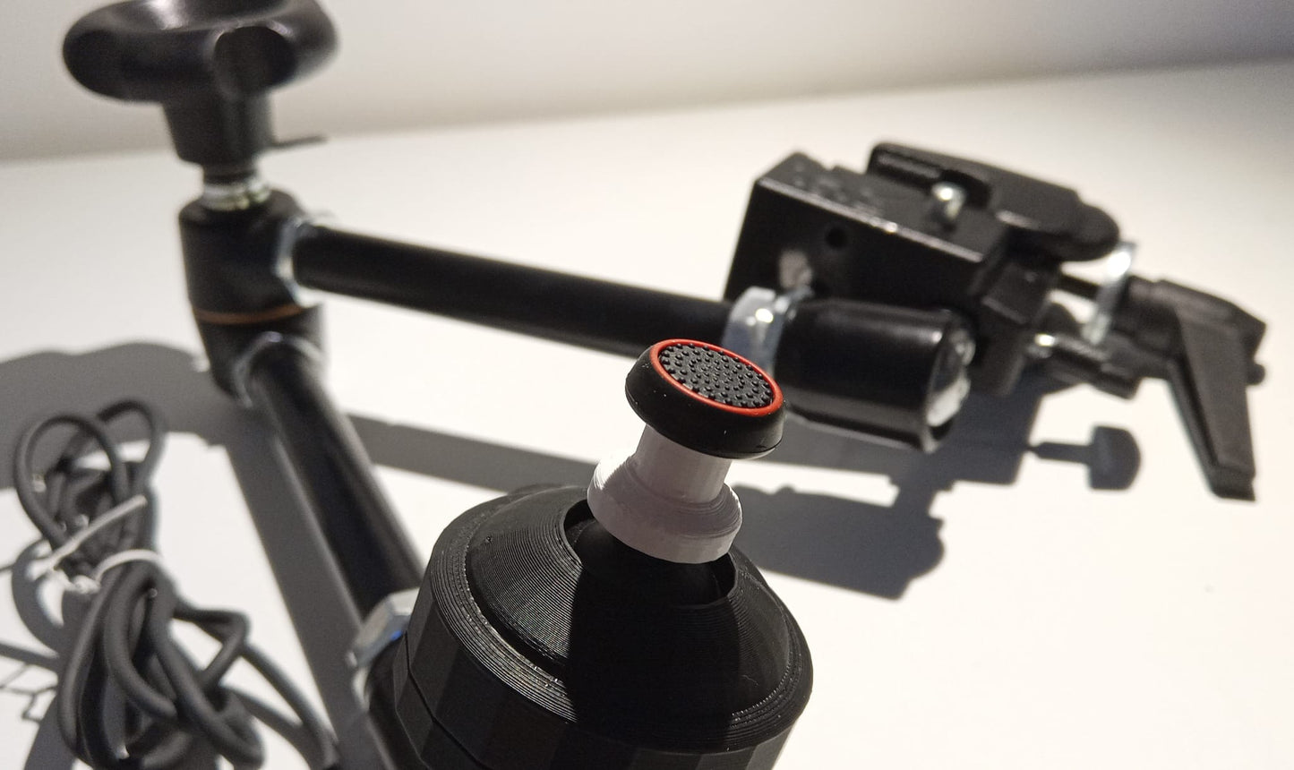 Joystick analogique tige - avec bras de fixation 53 cm