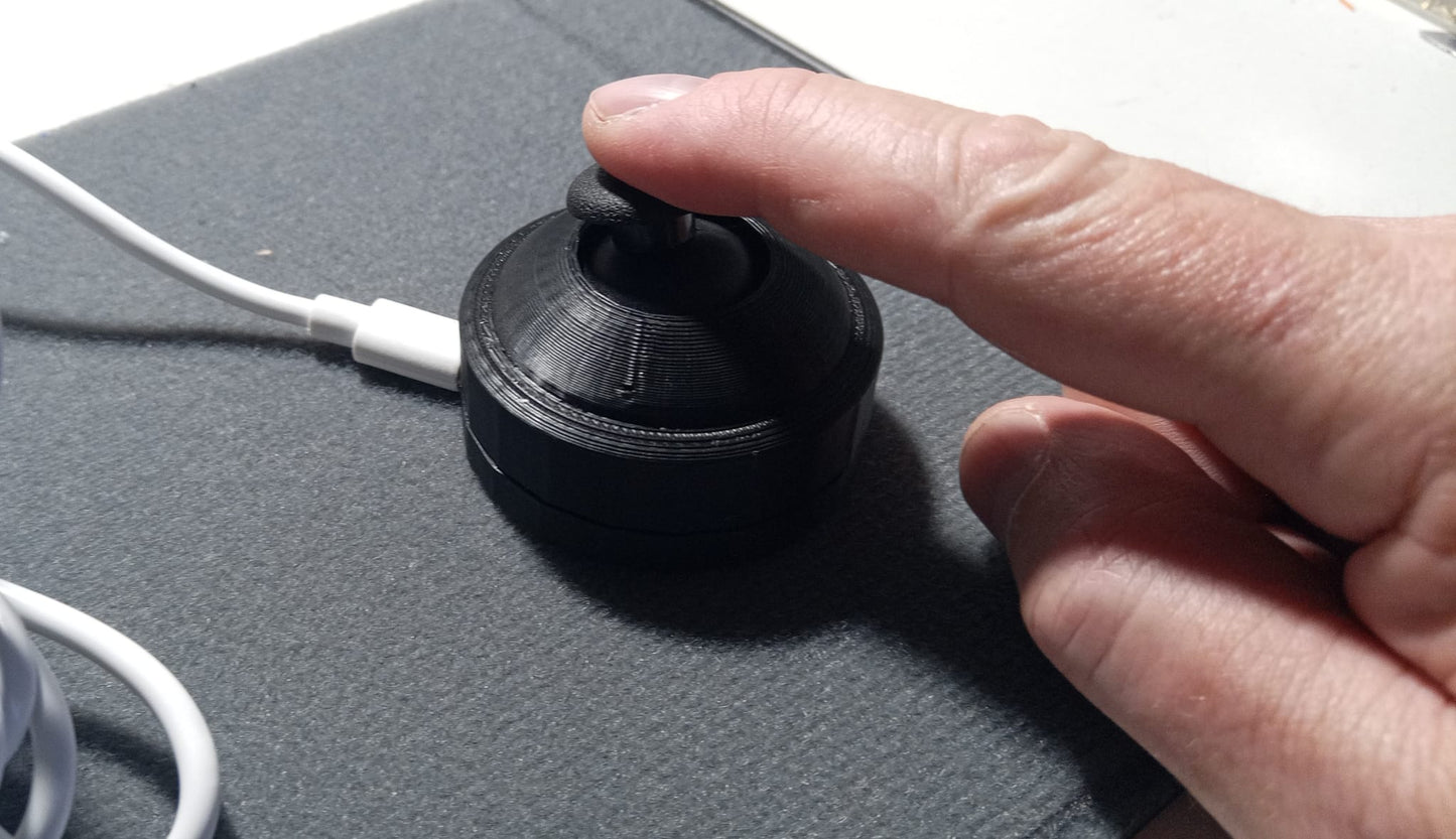 Mushroom analog joystick - jack socket