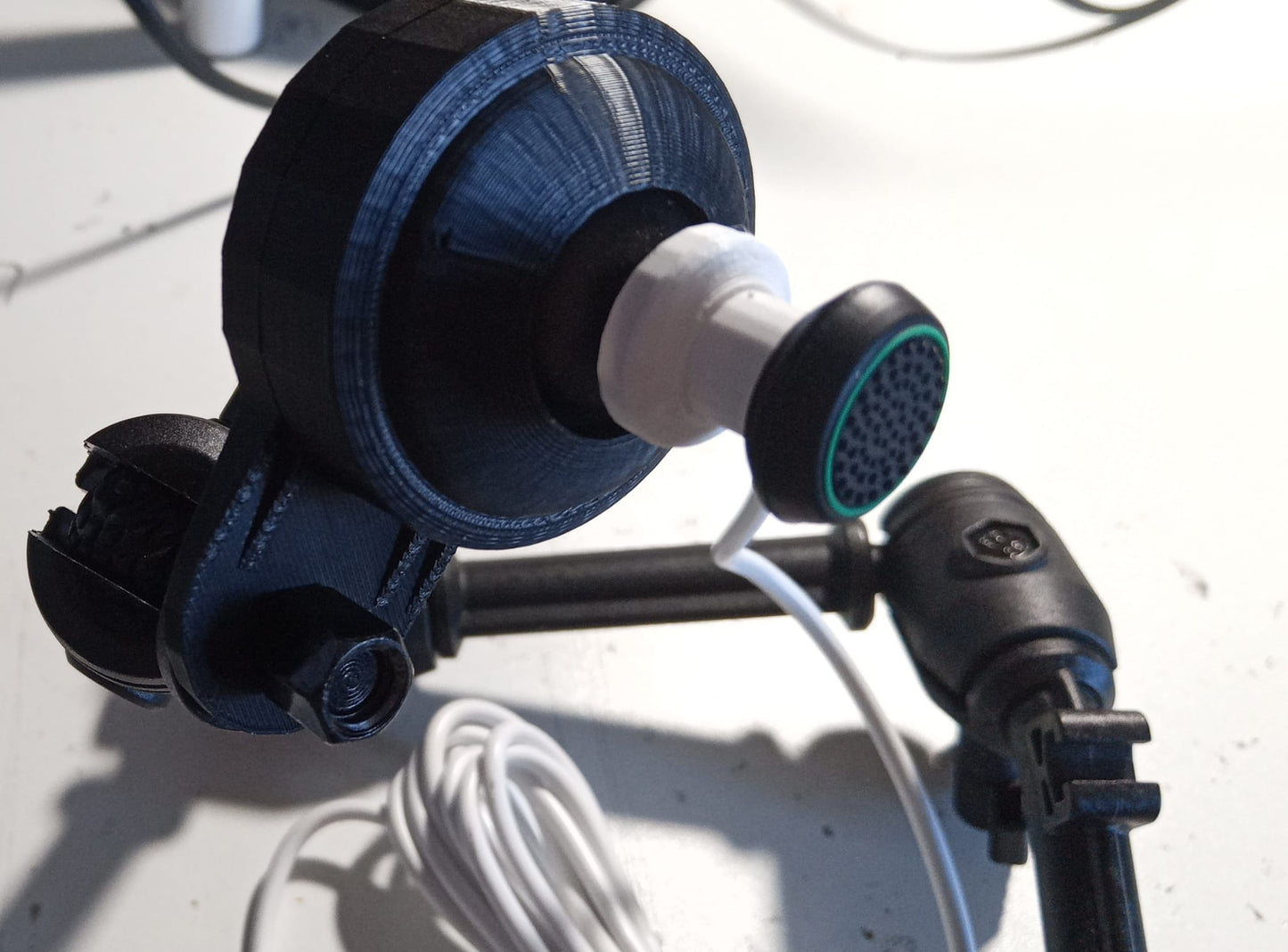 Analog joystick for mouth - with fixing arm 40 cm