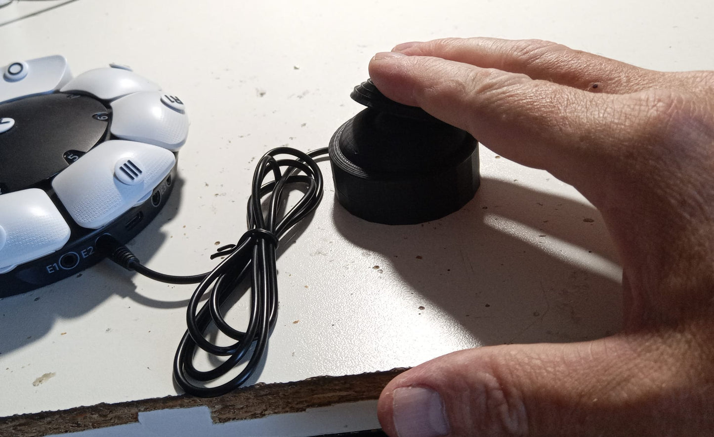 Mushroom analog joystick - jack socket