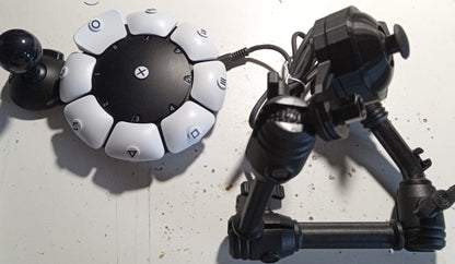 Analog joystick for mouth - with fixing arm 40 cm