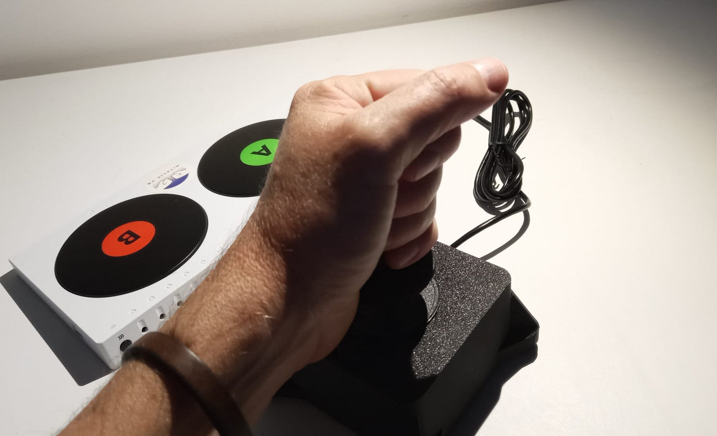 USB analog joystick - on demand handle