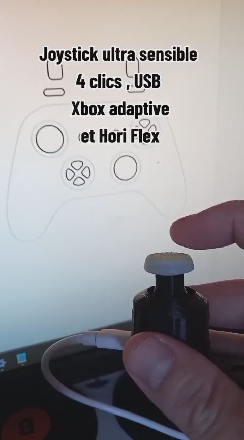 Joystick ultra sensible 4 contacts USB